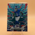 2025 Topps Resurgence Malik Nabers #73 Teal Surge /149 Giants 120/149